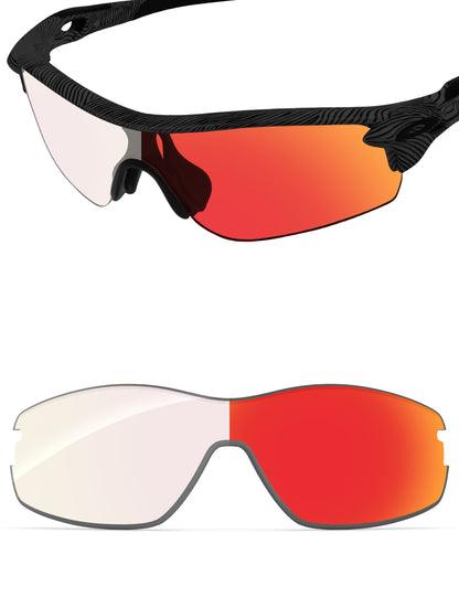 Fire Red FlashMirror™ Photochromic-Non-Polarized
