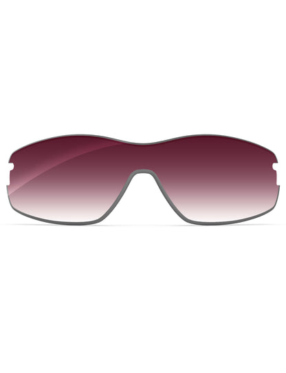 Wine Red Gradient-Non-Polarized