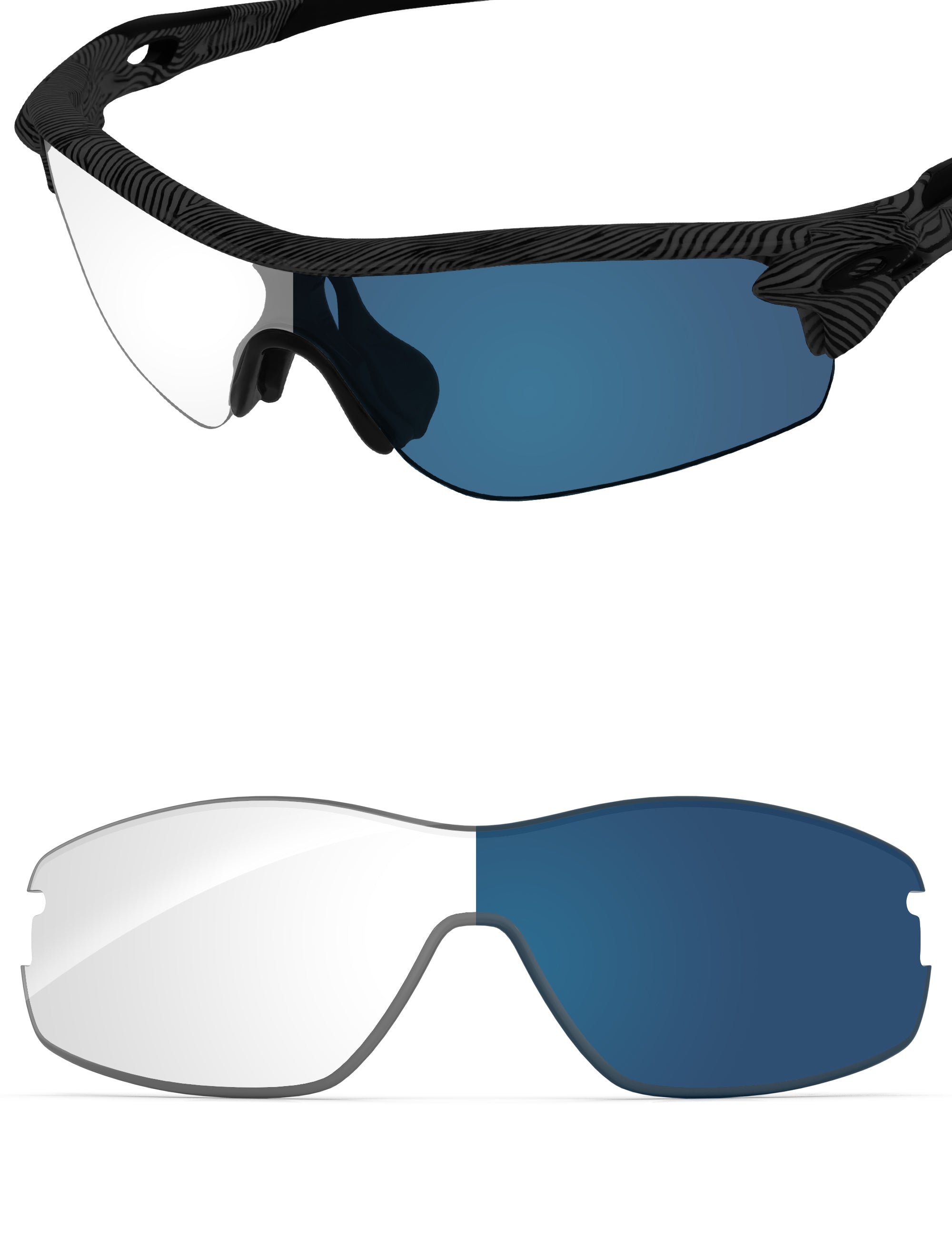 Adapt Blue Photochromic-Non-Polarized