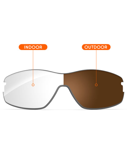 Adapt Brown Photochromic-Non-Polarized