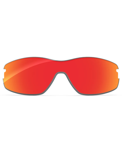 Fire Red FlashMirror™-Non-Polarized