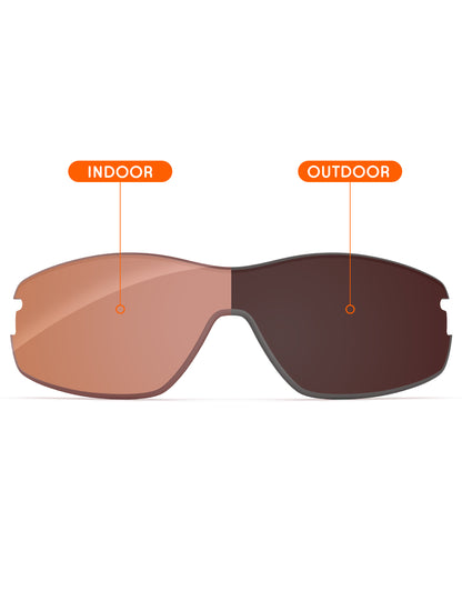 Orange Tint Photochromic-Non-Polarized