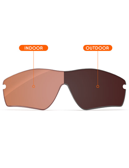 Orange Tint Photochromic-Non-Polarized