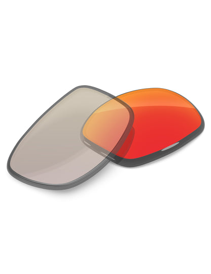 Fire Red FlashMirror™ Photochromic-Non-Polarized