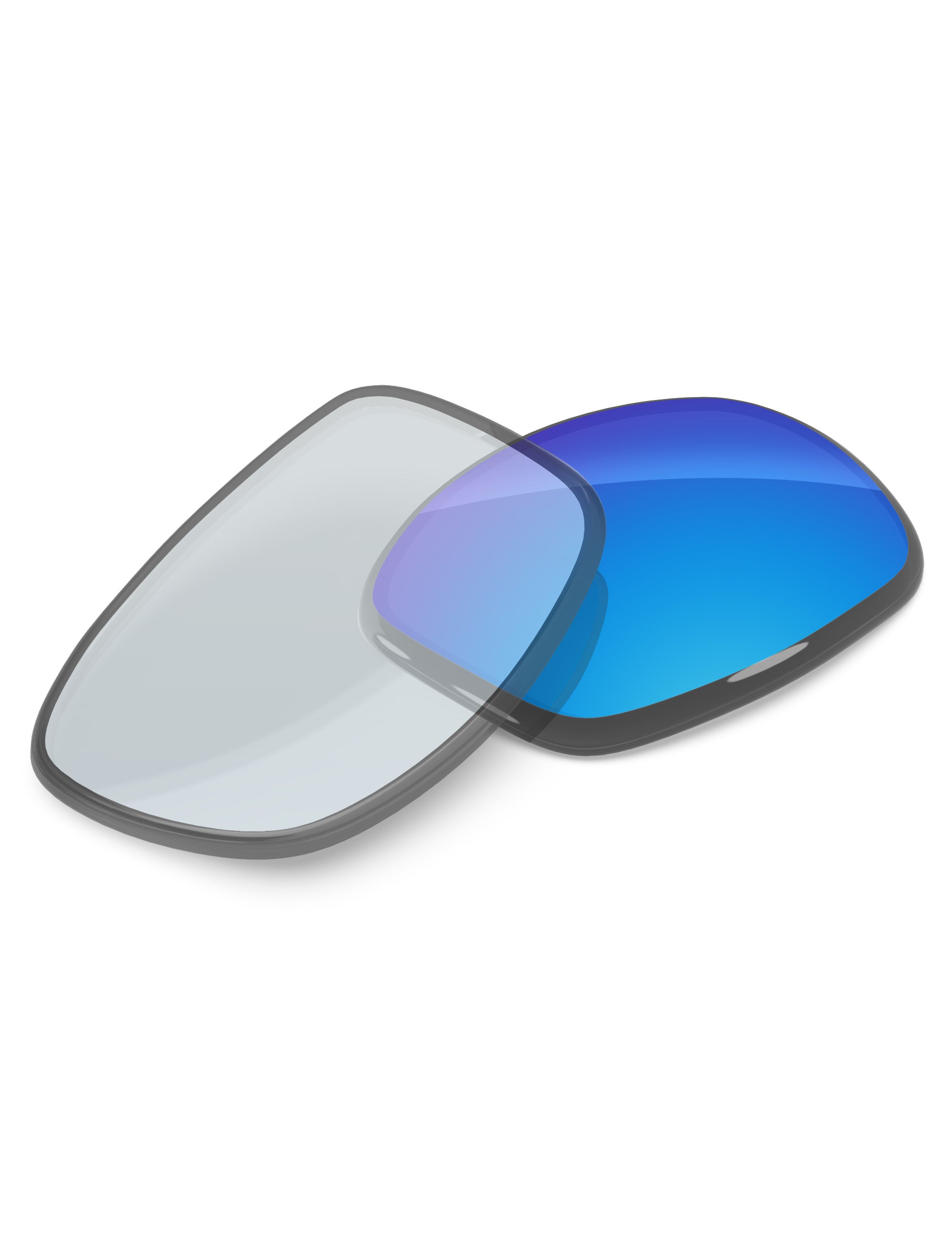 Sky Blue FlashMirror™ Photochromic-Non-Polarized