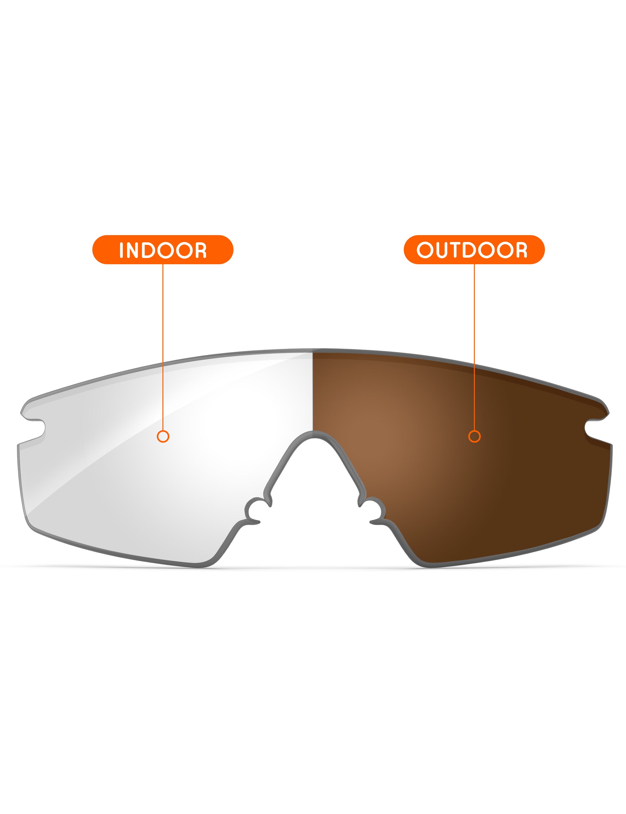 Adapt Brown Photochromic-Non-Polarized