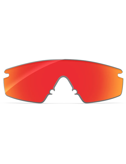 Fire Red FlashMirror™-Non-Polarized