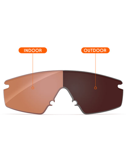 Orange Tint Photochromic-Non-Polarized