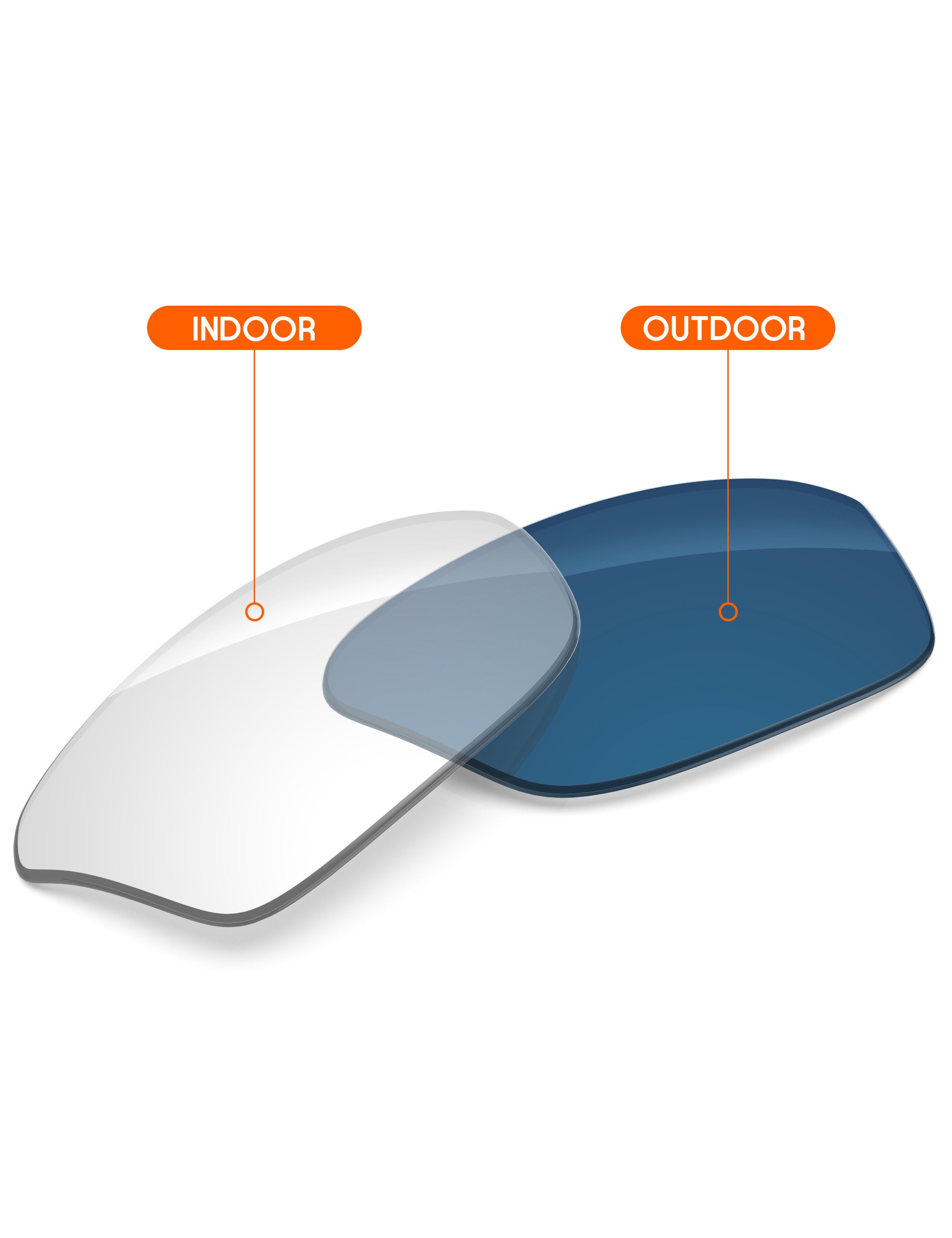 Adapt Blue Photochromic-Non-Polarized