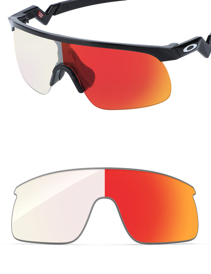 Fire Red FlashMirror™ Photochromic-Non-Polarized