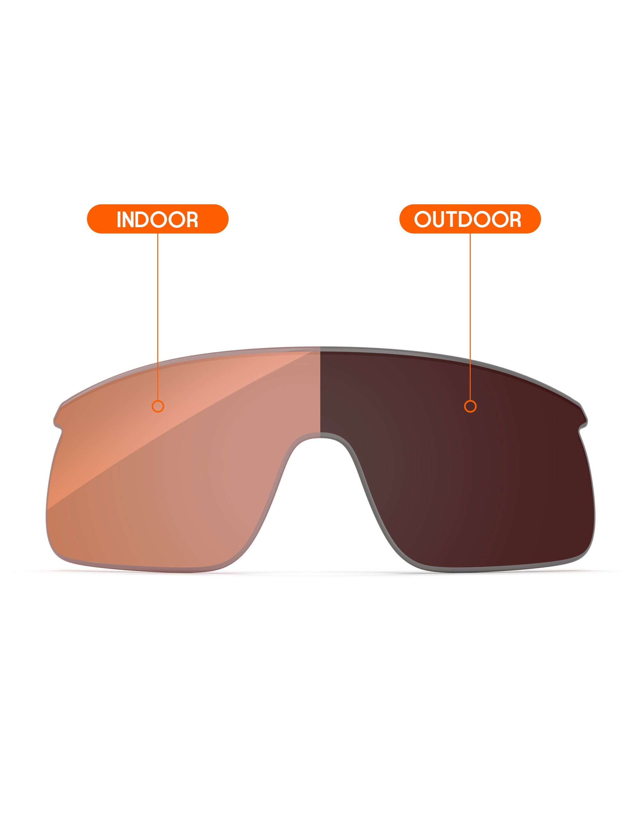 Orange Tint Photochromic-Non-Polarized