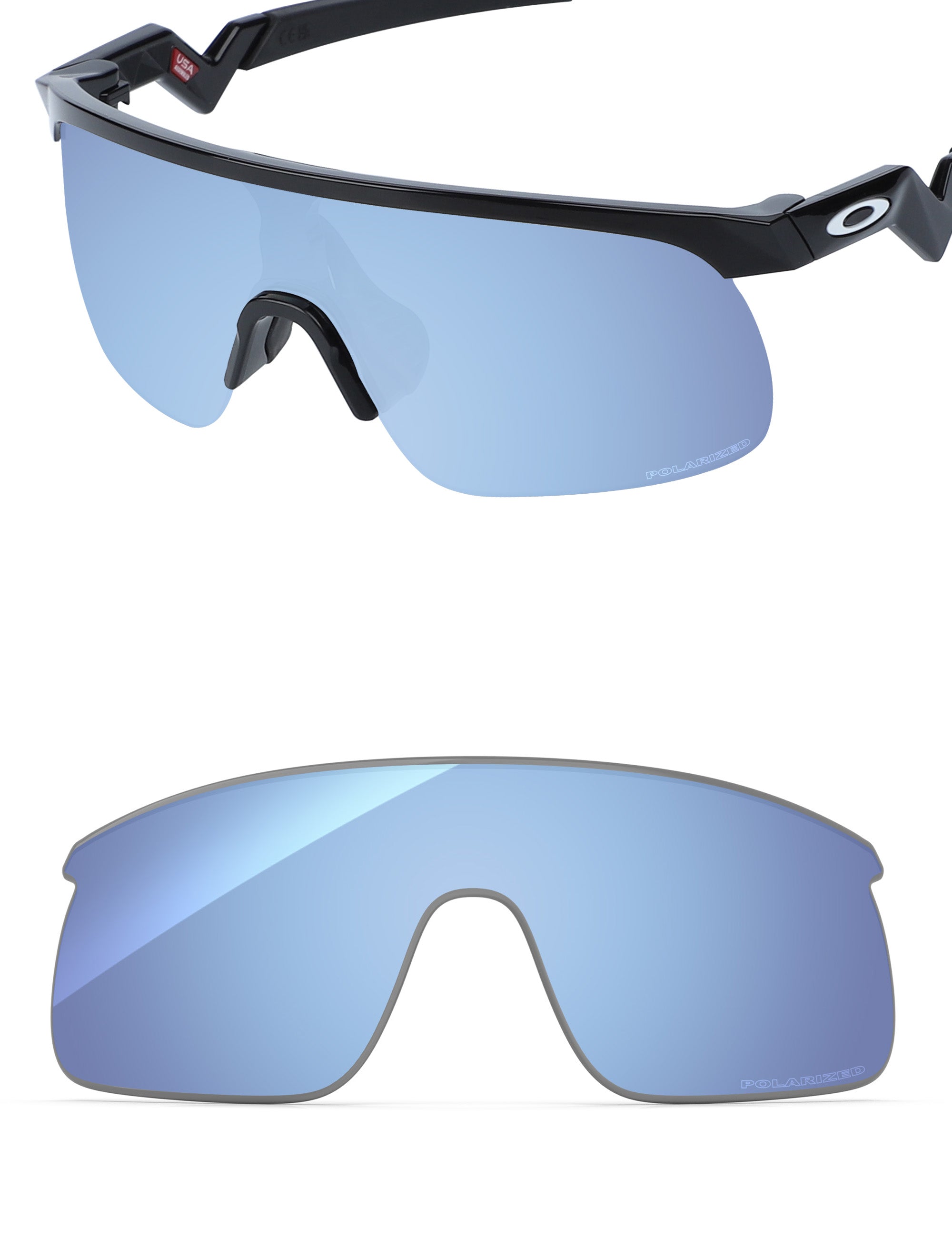 Aqua Blue FlashMirror™-Polarized