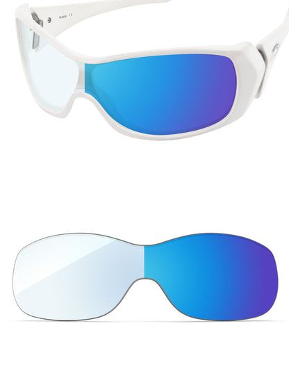 Sky Blue FlashMirror™ Photochromic-Non-Polarized