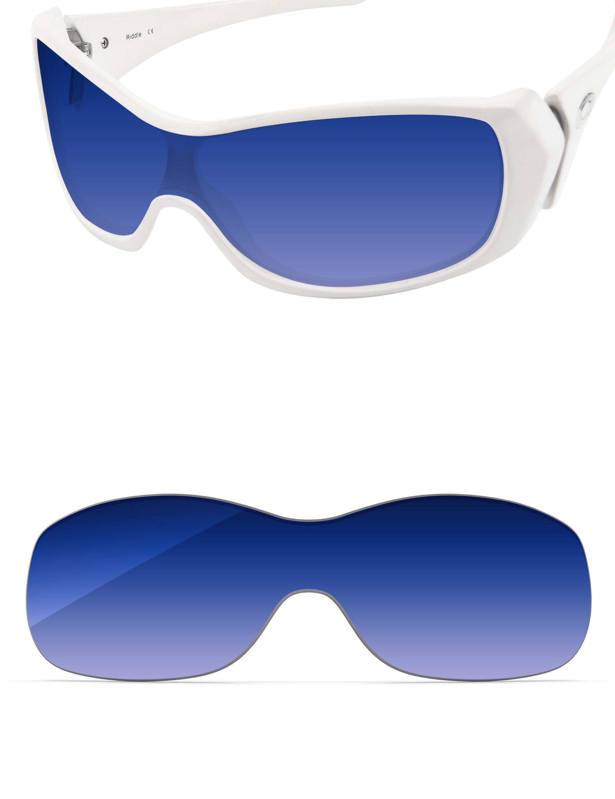 Aqua Blue Gradient-Non-Polarized