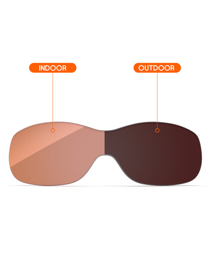 Orange Tint Photochromic-Non-Polarized