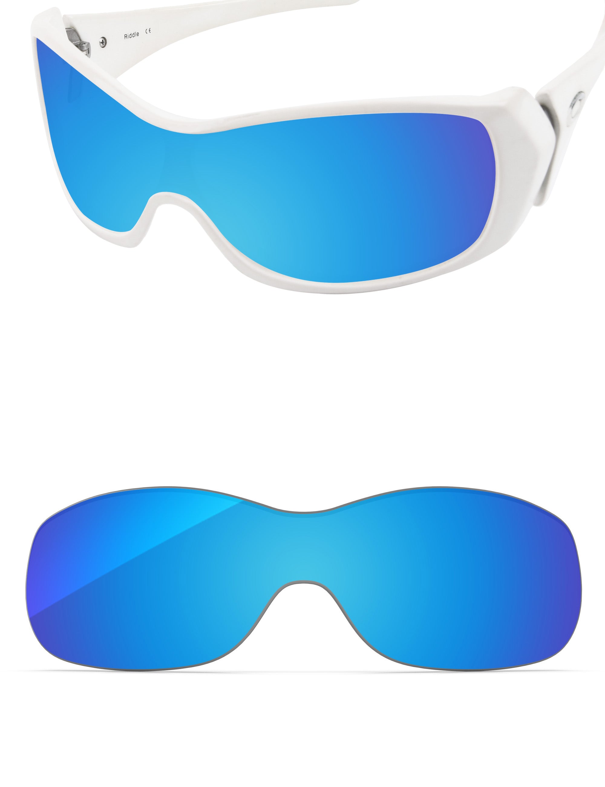 Sky Blue FlashMirror™-Non-Polarized
