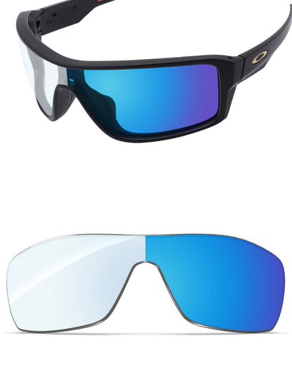 Sky Blue FlashMirror™ Photochromic-Non-Polarized