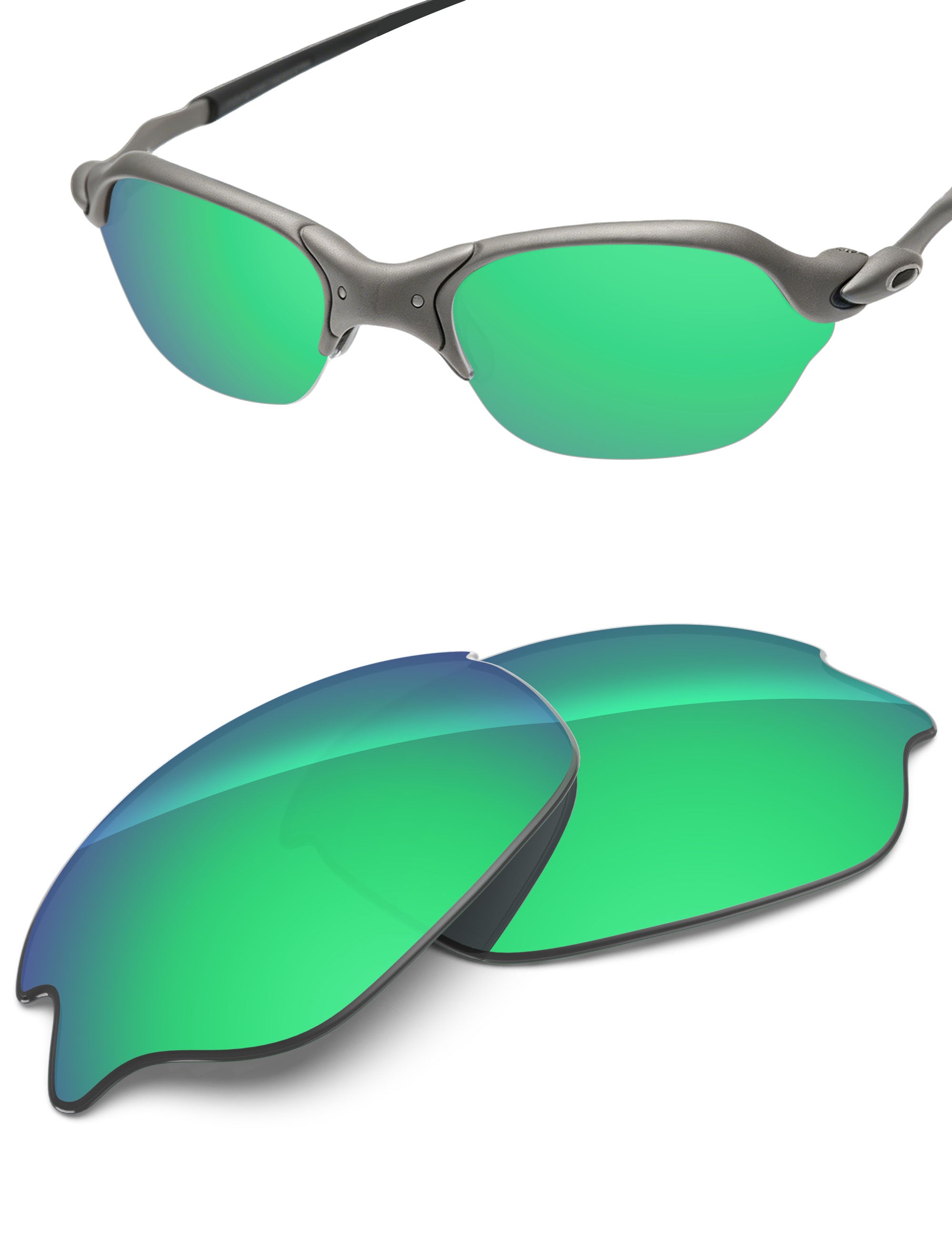 Emerald Green FlashMirror™-Non-Polarized