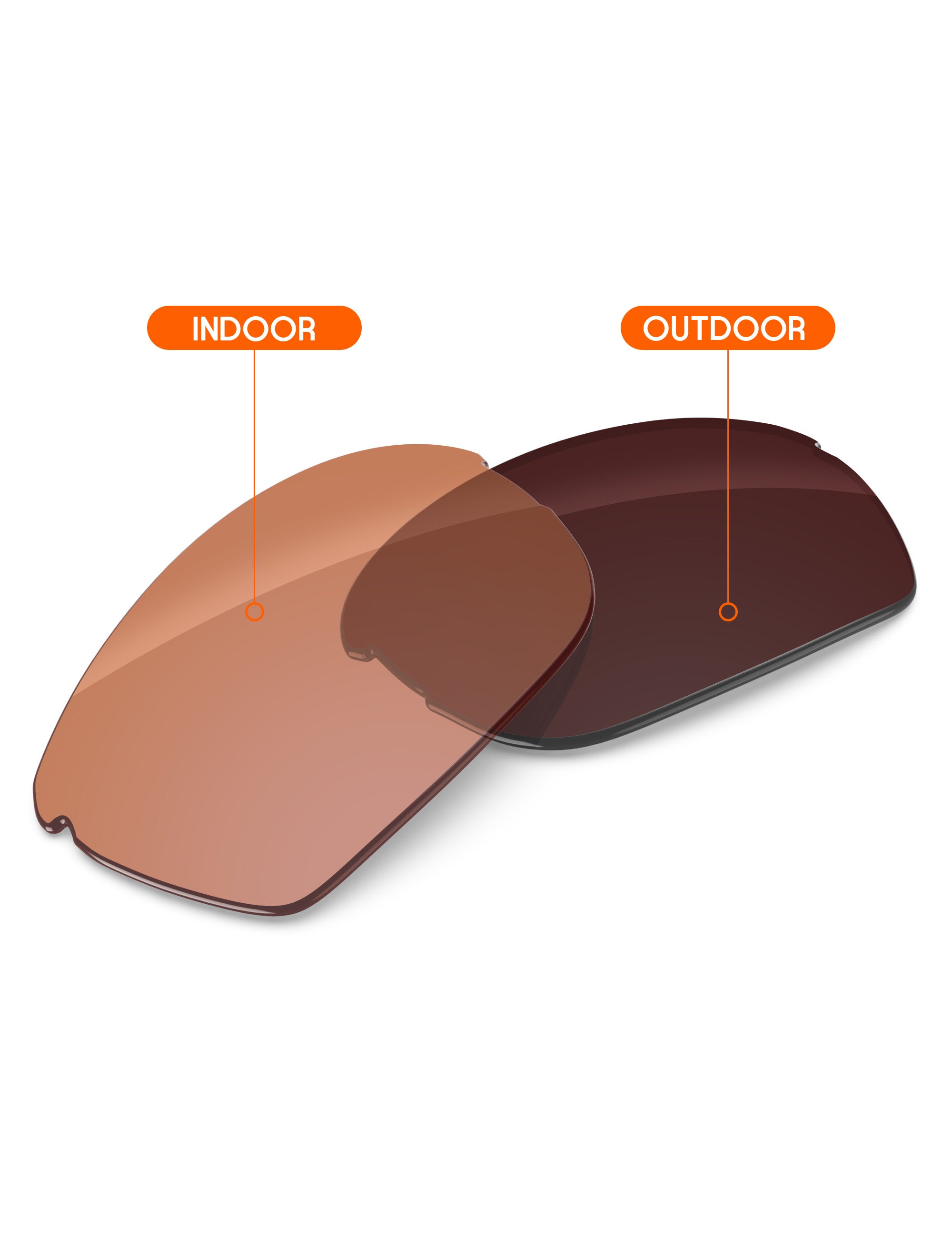 Orange Tint Photochromic-Non-Polarized