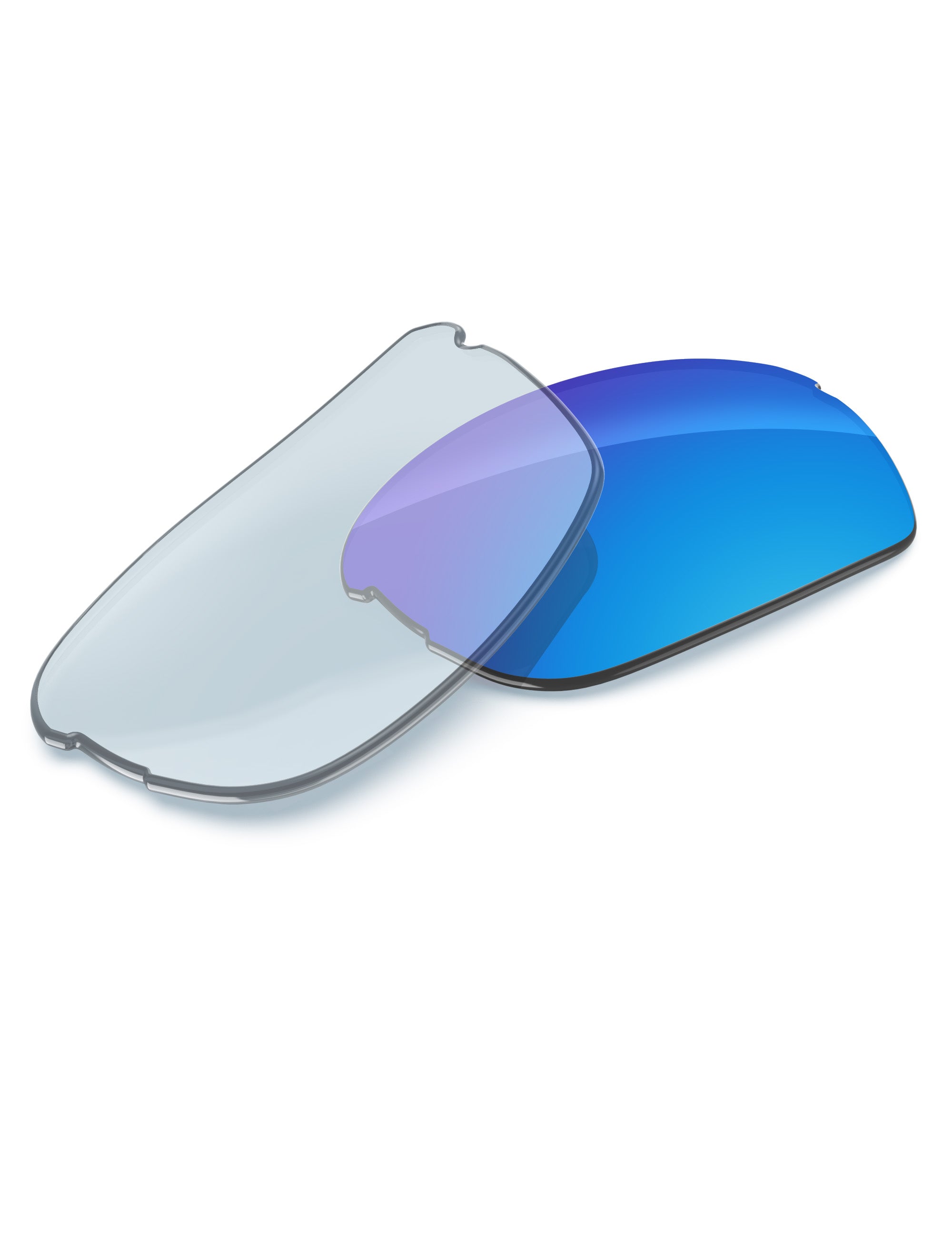 Sky Blue FlashMirror™ Photochromic-Non-Polarized