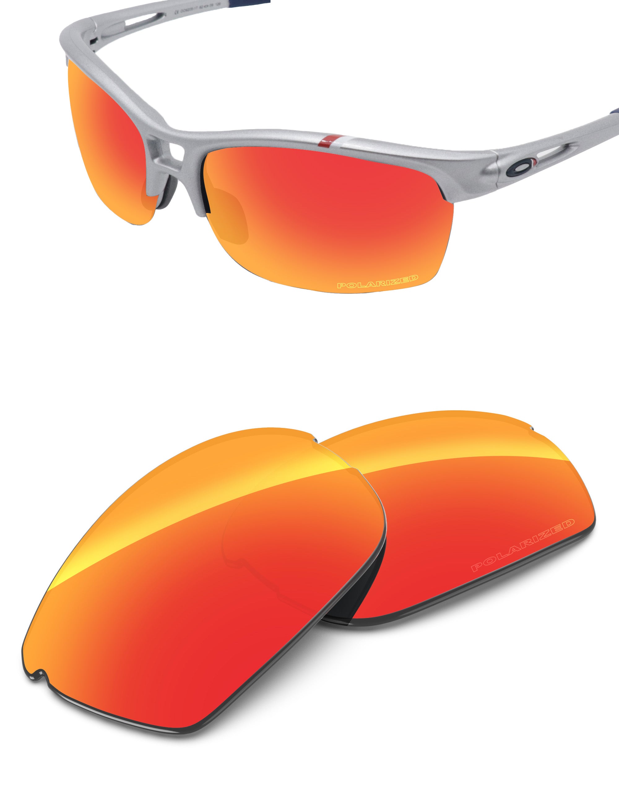 Fire Red FlashMirror™-Polarized