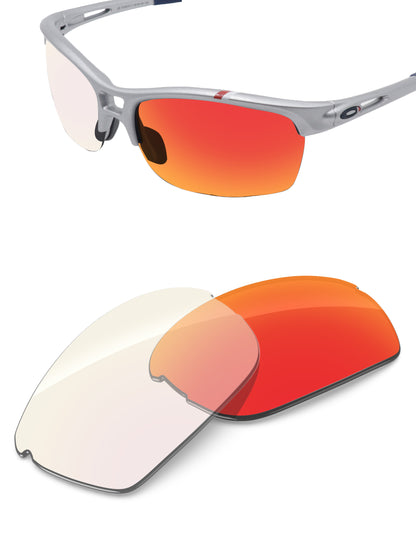 Fire Red FlashMirror™ Photochromic-Non-Polarized