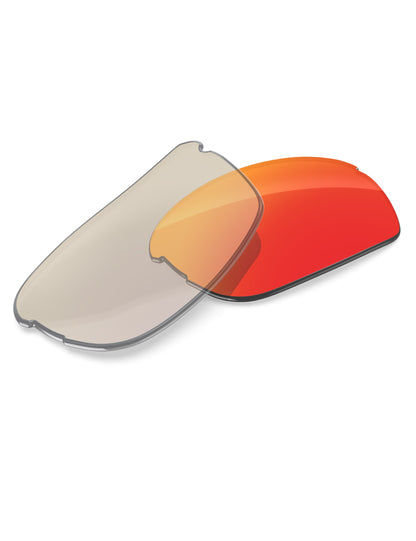 Fire Red FlashMirror™ Photochromic-Non-Polarized