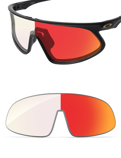 Fire Red FlashMirror™ Photochromic-Non-Polarized