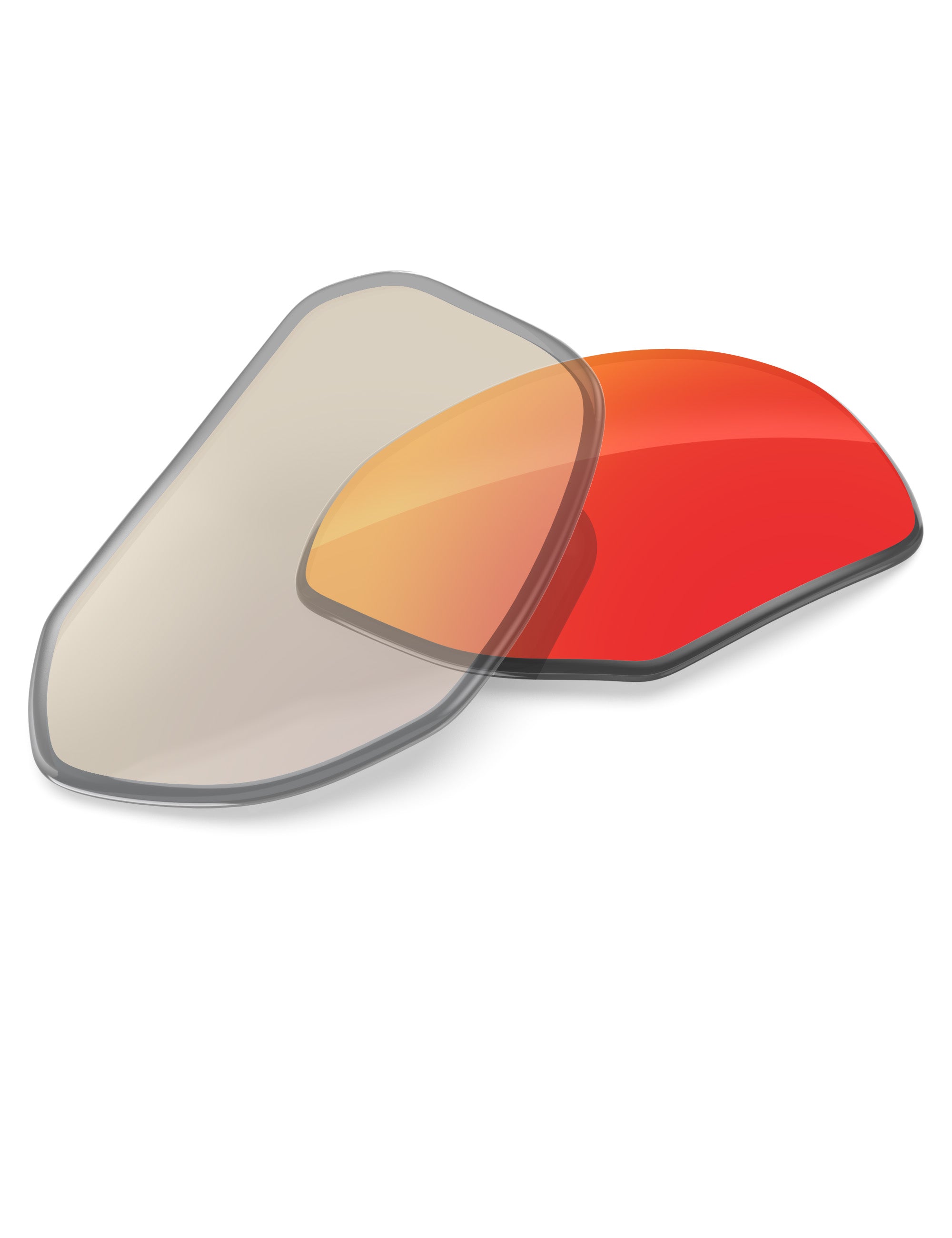 Fire Red FlashMirror™ Photochromic-Non-Polarized