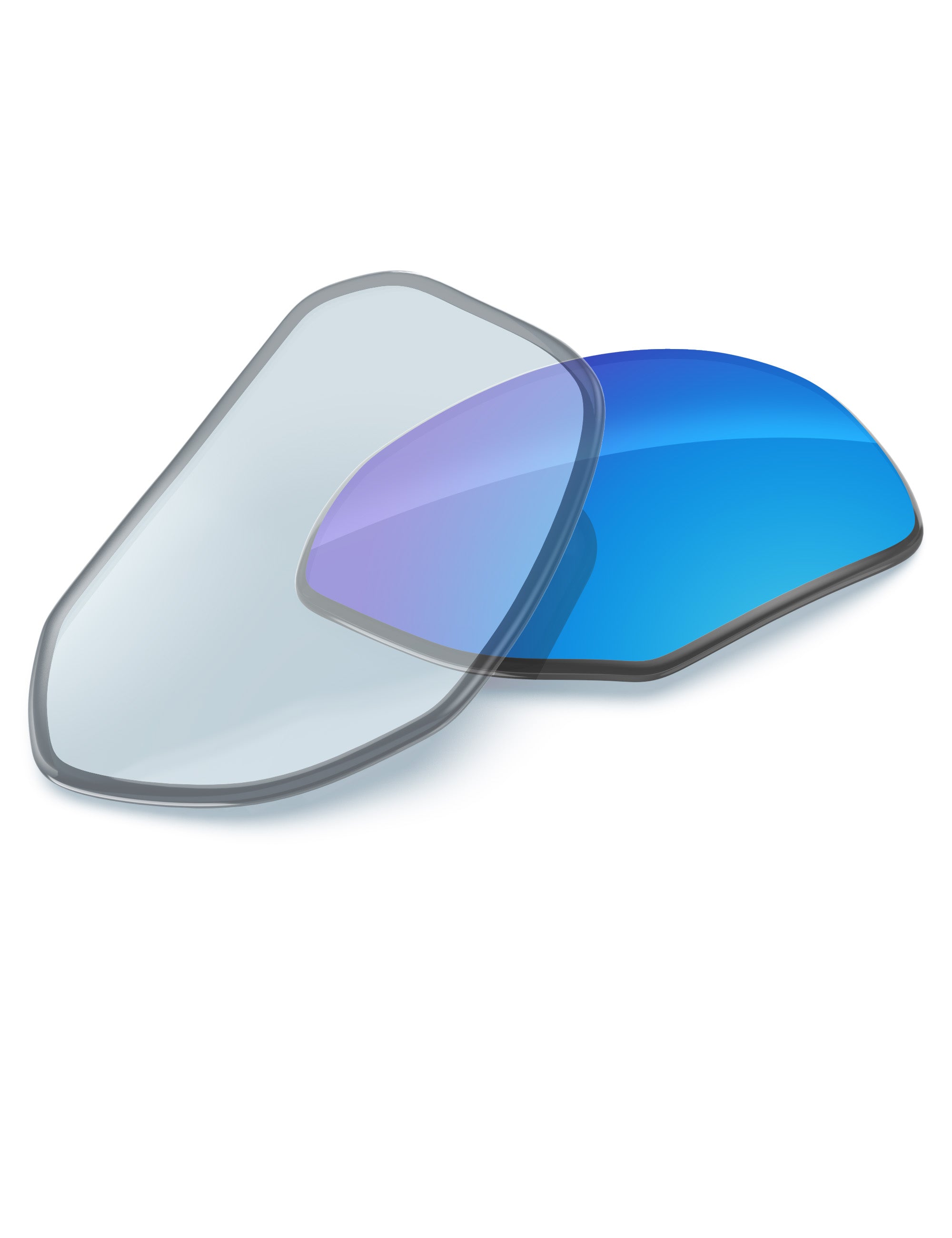 Sky Blue FlashMirror™ Photochromic-Non-Polarized