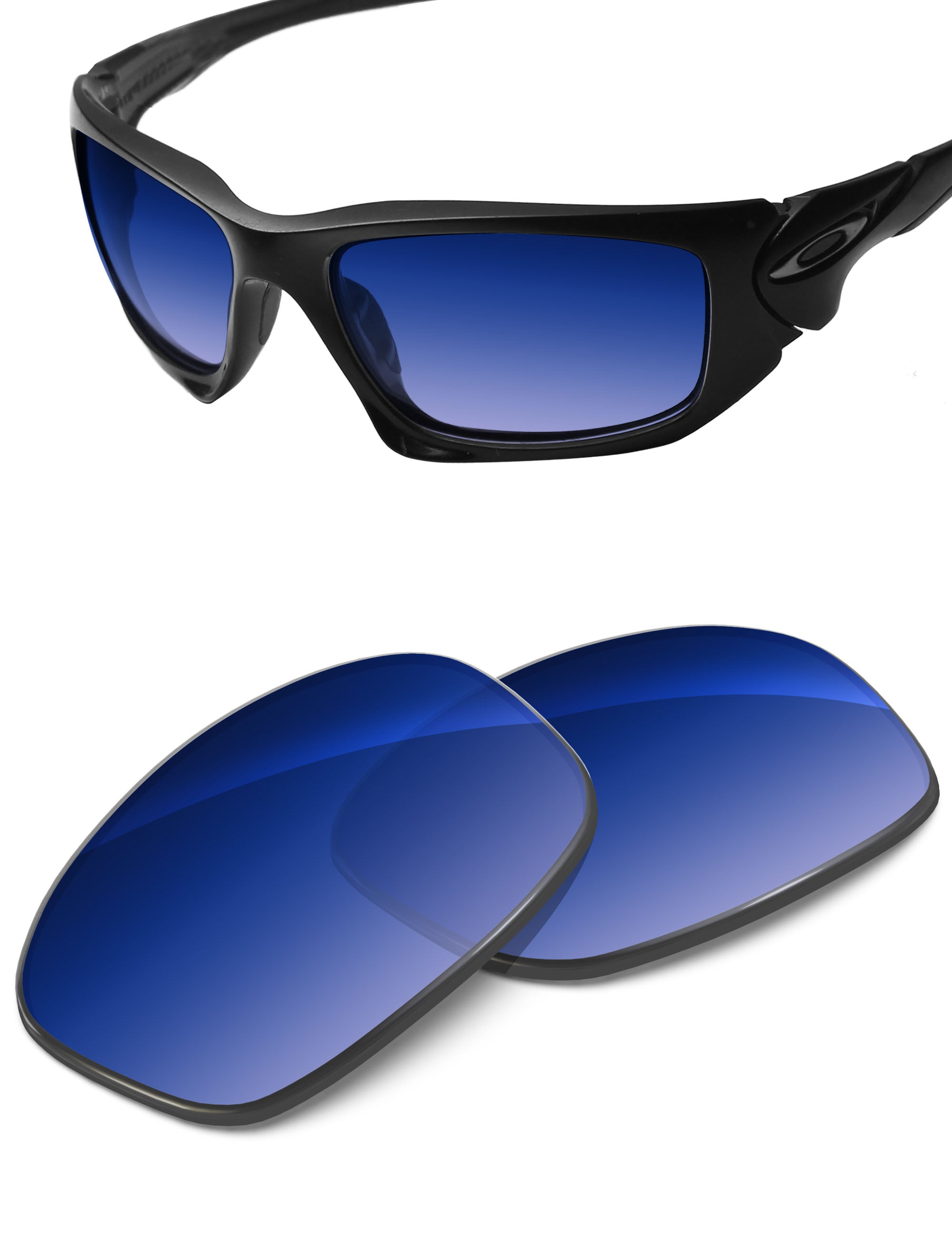 Aqua Blue Gradient-Non-Polarized