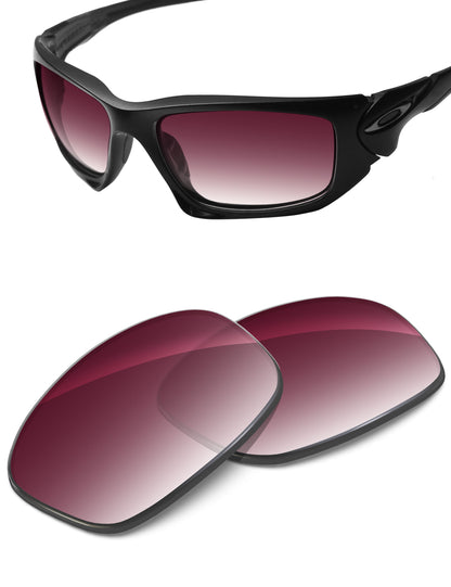 Wine Red Gradient-Non-Polarized
