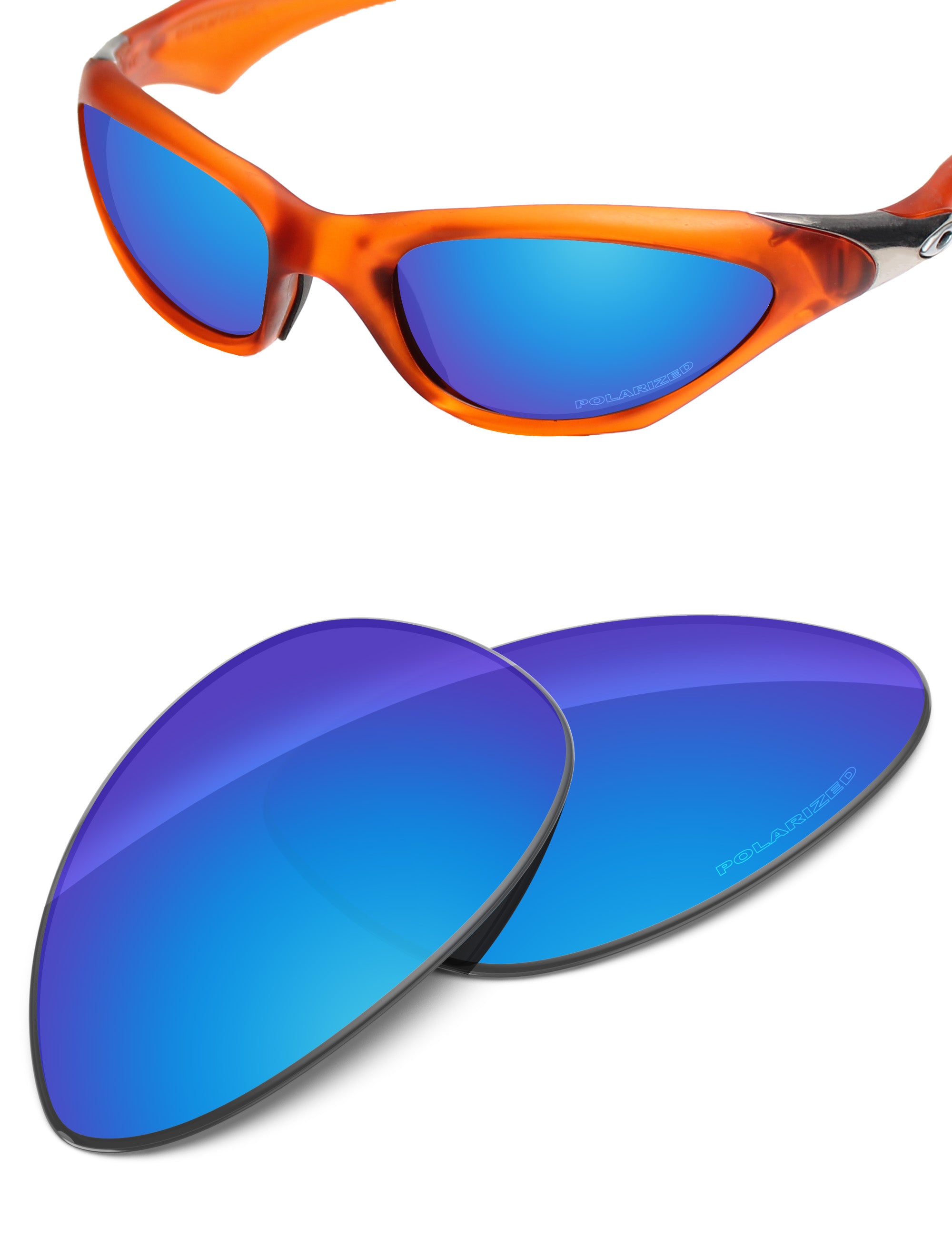 Sky Blue FlashMirror™-Polarized