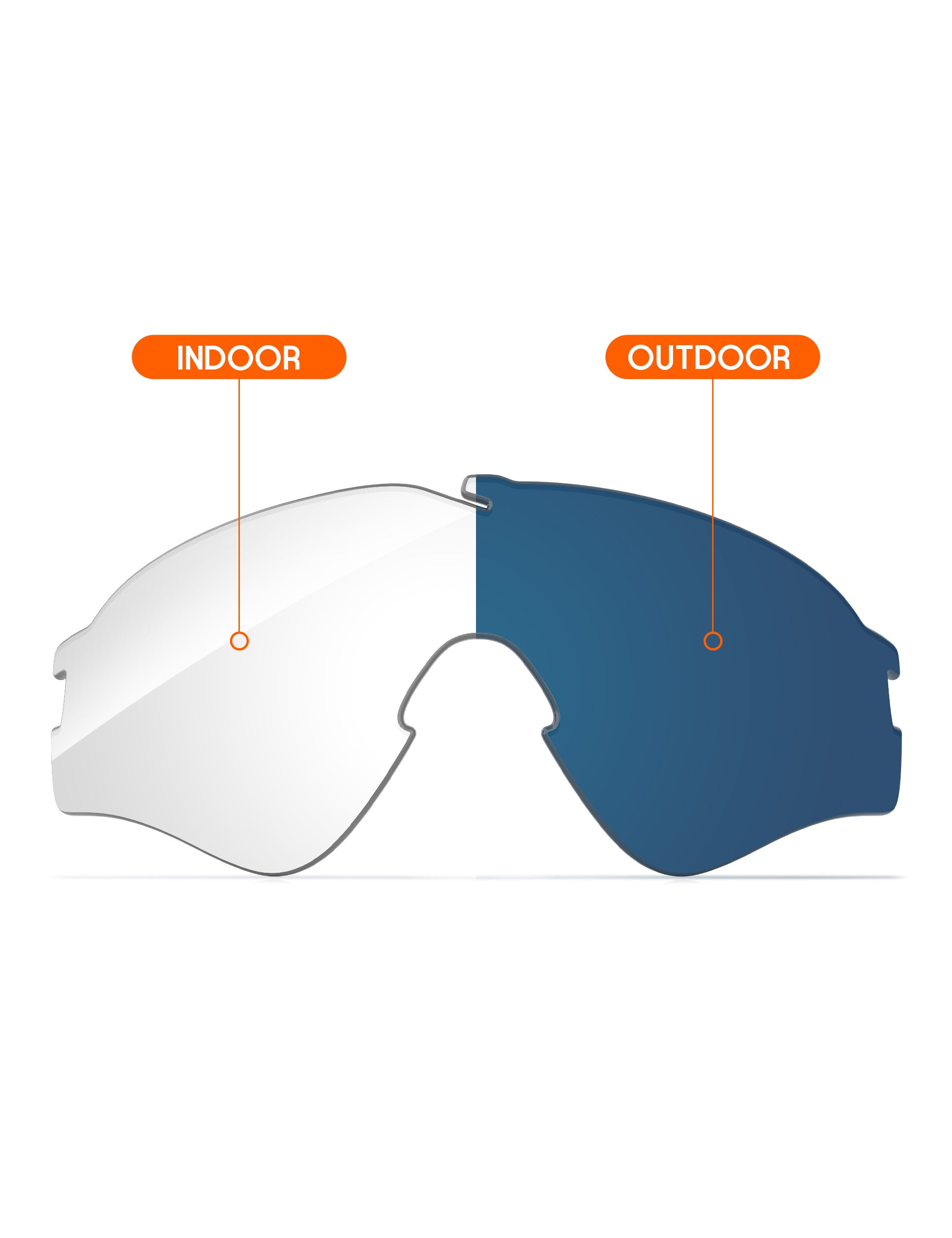 Adapt Blue Photochromic-Non-Polarized