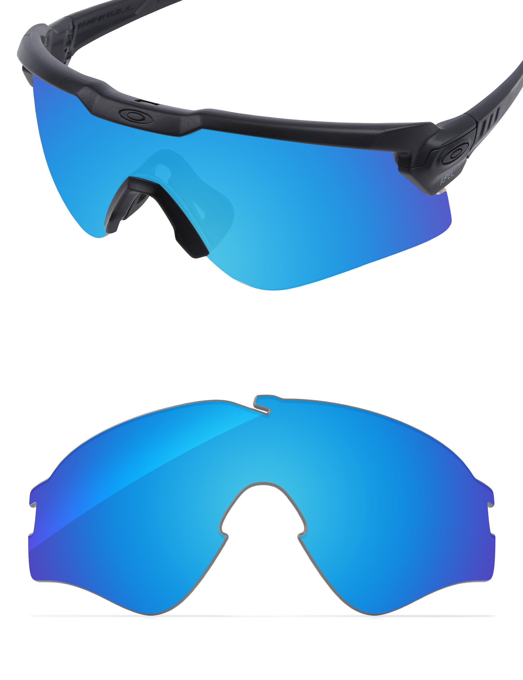 Sky Blue FlashMirror™-Non-Polarized