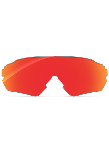 Fire Red FlashMirror™-Non-Polarized