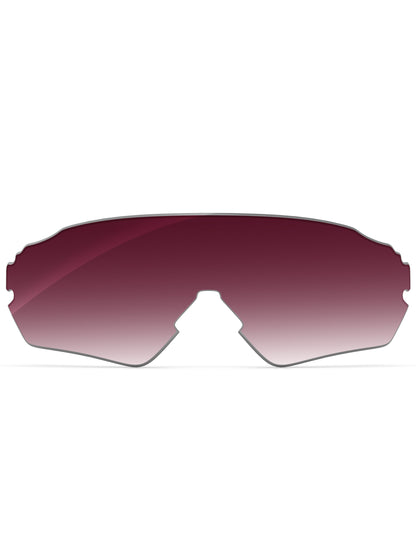 Wine Red Gradient-Non-Polarized