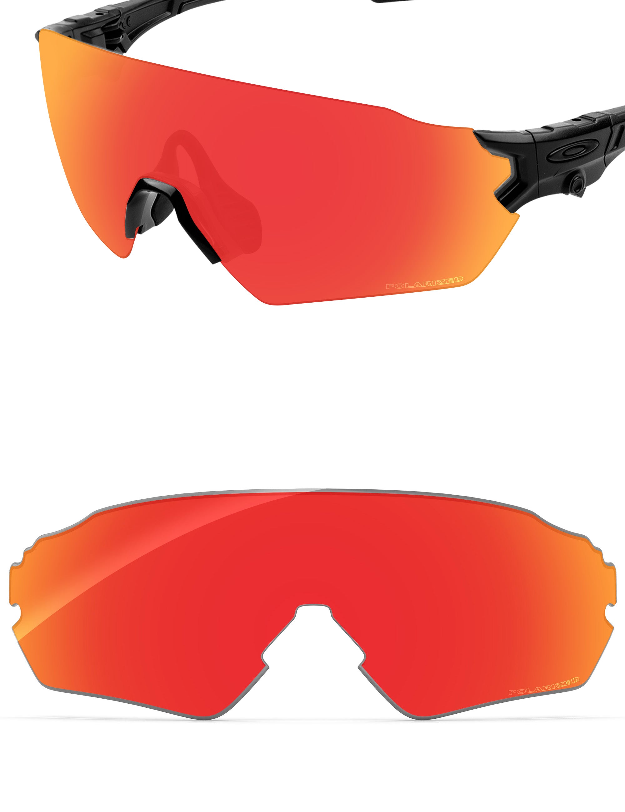 Fire Red FlashMirror™-Polarized