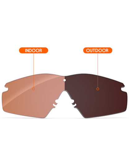 Orange Tint Photochromic-Non-Polarized