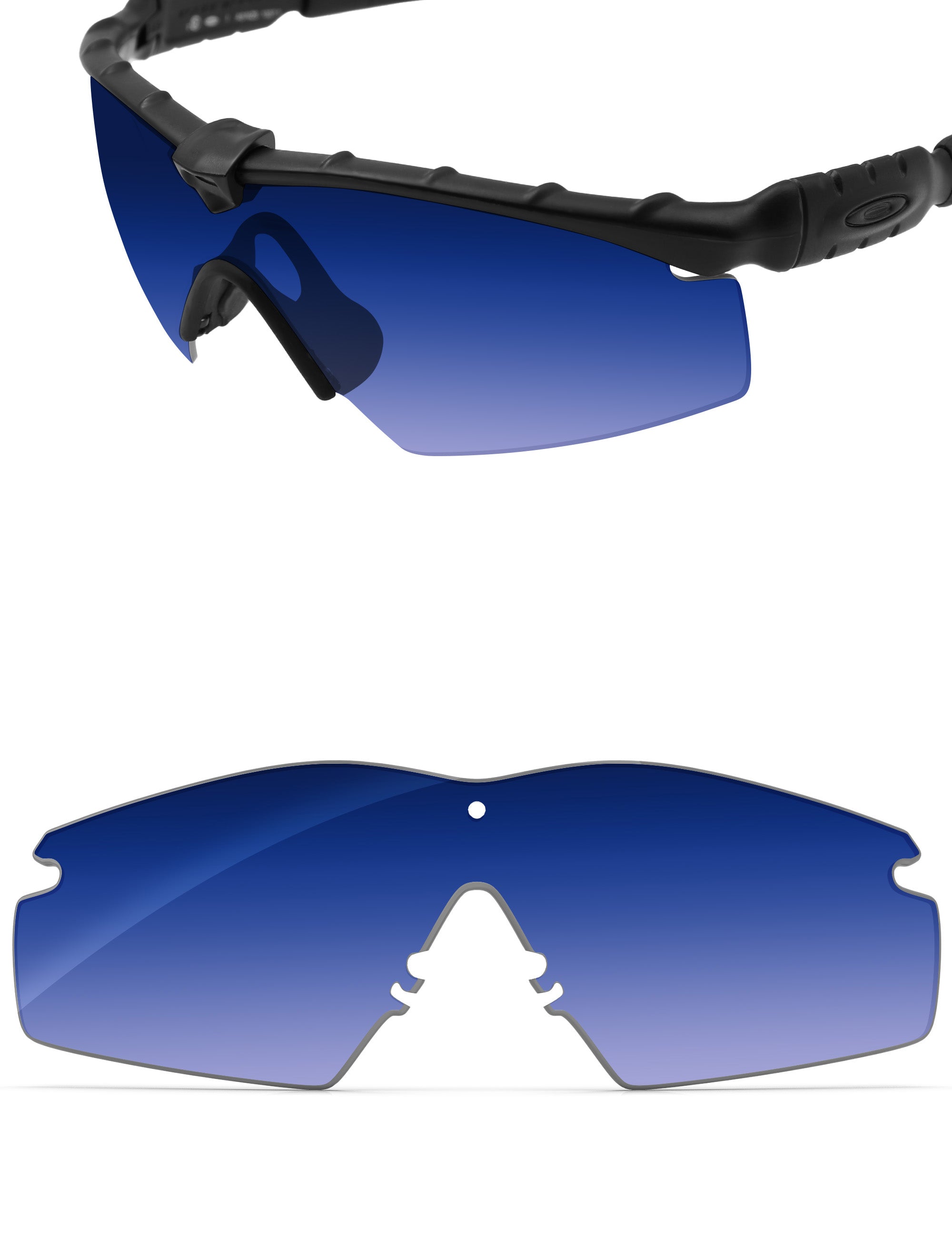 Aqua Blue Gradient-Non-Polarized