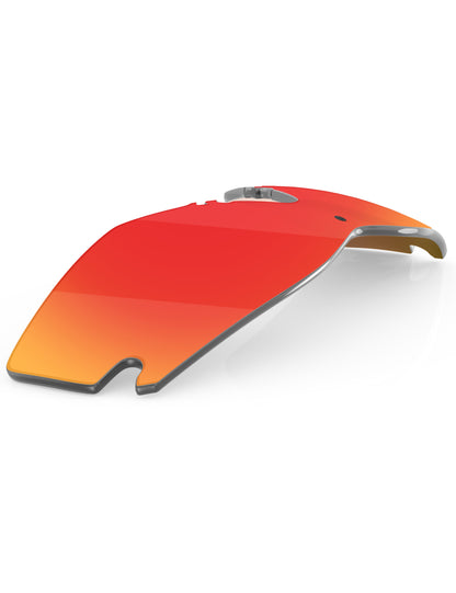 Fire Red FlashMirror™-Non-Polarized