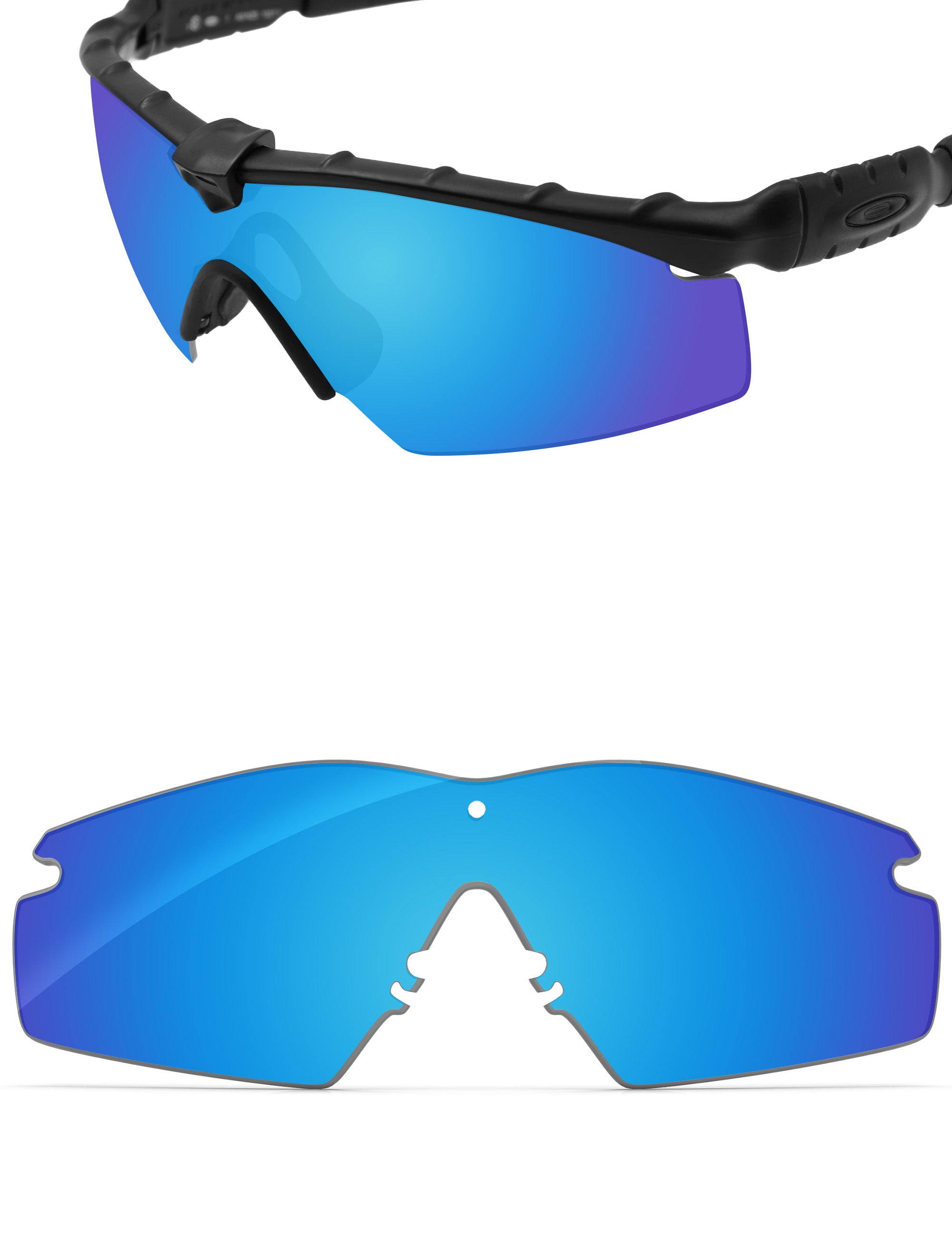 Sky Blue FlashMirror™-Non-Polarized