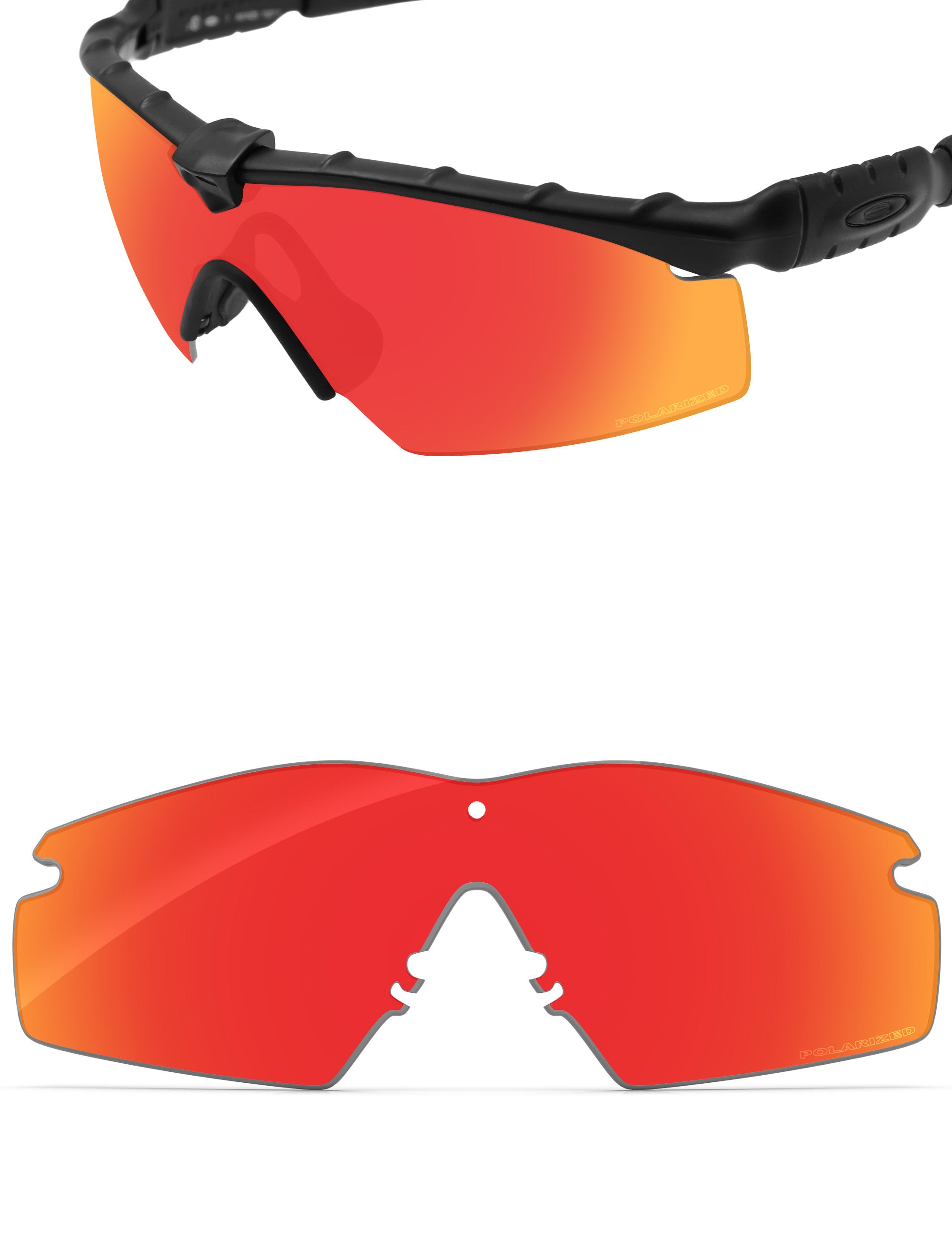 Fire Red FlashMirror™-Polarized