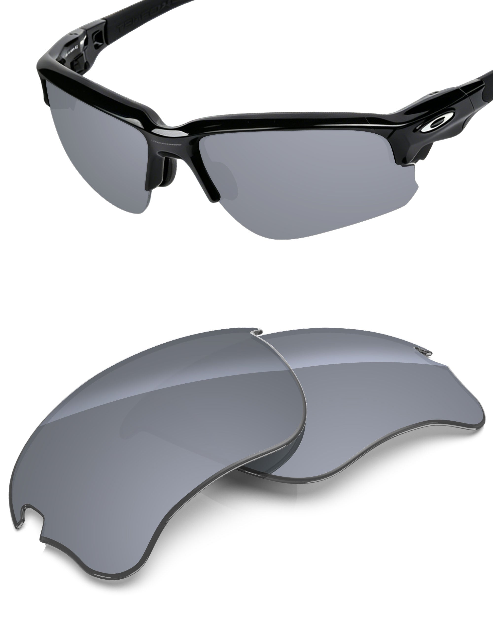 Silver Metallic FlashMirror™-Non-Polarized