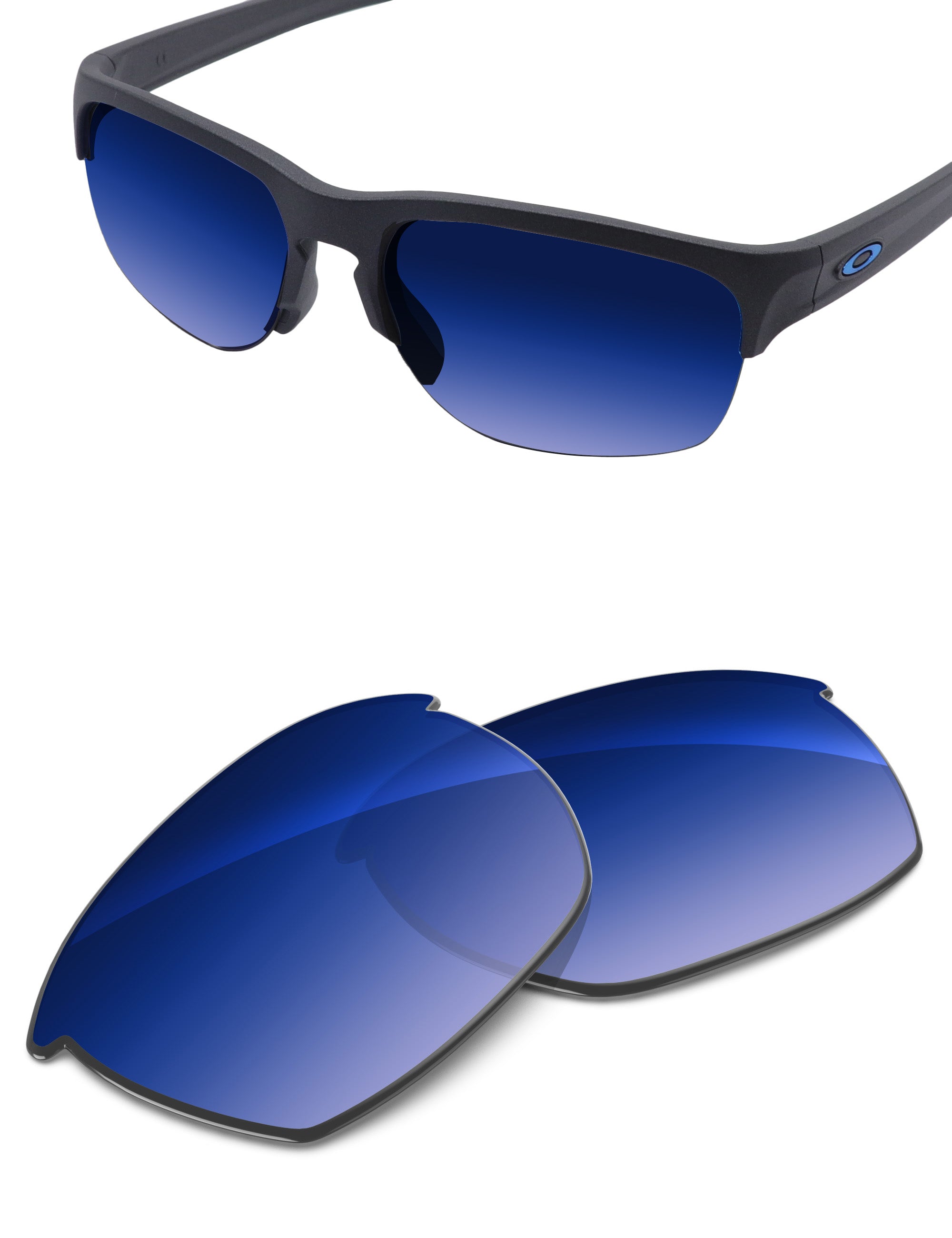 Aqua Blue Gradient-Non-Polarized