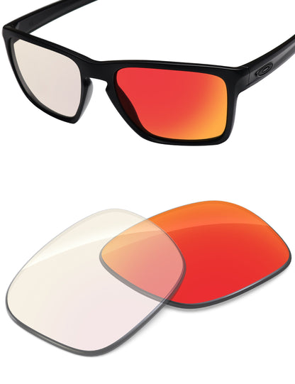 Fire Red FlashMirror™ Photochromic-Non-Polarized
