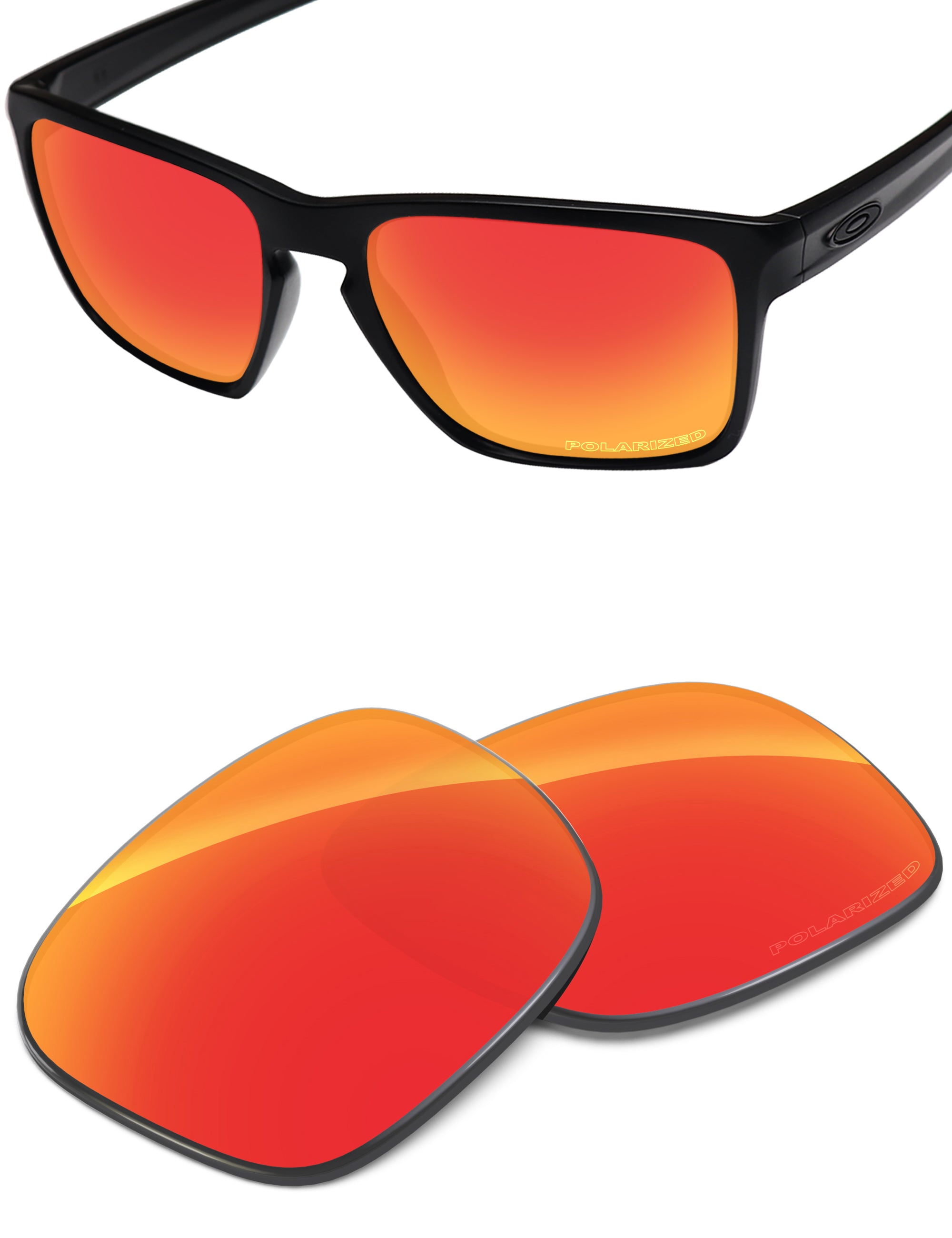 Fire Red FlashMirror™-Polarized
