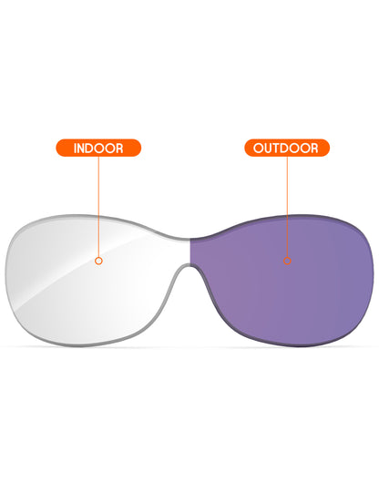 Adapt Purple Photochromic-Non-Polarized