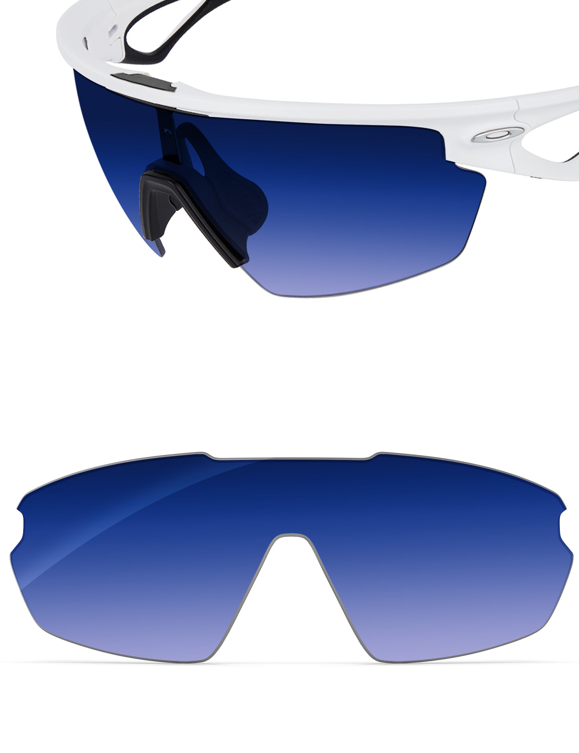 Aqua Blue Gradient-Non-Polarized
