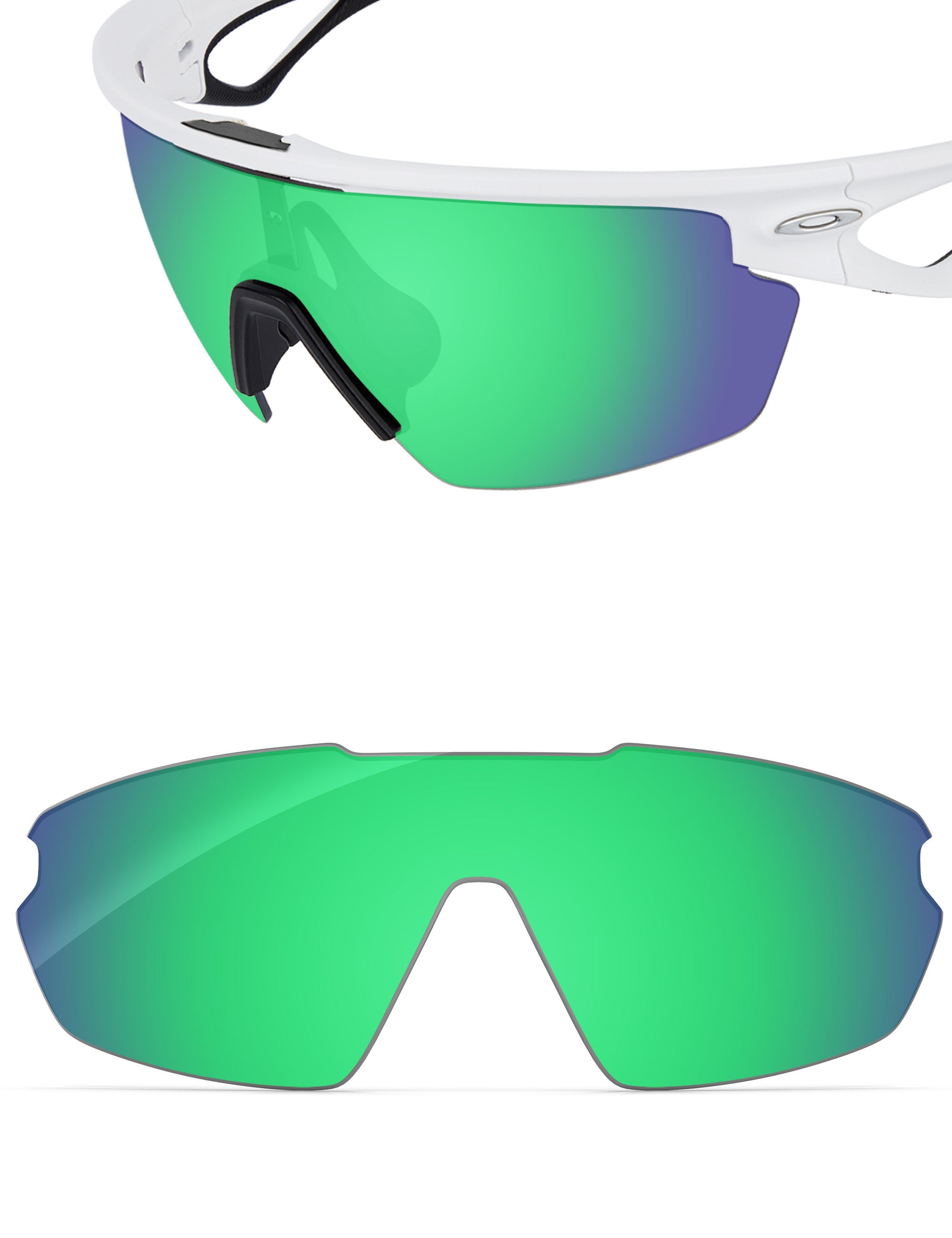 Emerald Green FlashMirror™-Non-Polarized